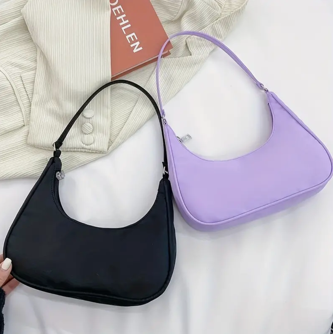 Luxury Half Moon Shoulder Bag